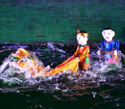 Visit Hội An and watch water puppet show