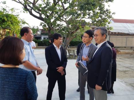 Đại sứ Nhật Bản - Ngài Yamada Takio tham quan Phố cổ Hội An