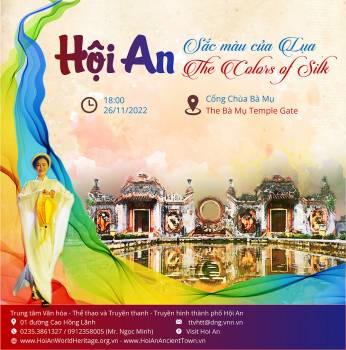 Information about the show "Hội An - The Colors of Silk"
