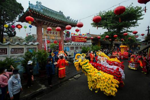 The vibrancy of the lantern festival