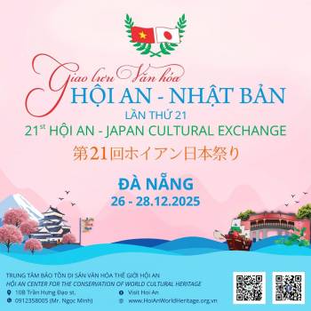 Thông tin sự kiện “Giao lưu văn hóa Hội An - nhật bản lần thứ 21, năm 2025”