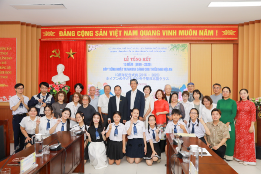 Tổng kết 10 năm lớp tiếng Nhật Terakoya dành cho thiếu nhi Hội An